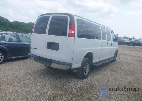 2020 Chevrolet Express Passenger Rwd 3500 Extended Wheelbase Lt from USA, damaged, VIN 1GAZGPFG1L1147161